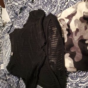 Vintage Charlotte Russe crochet sweater